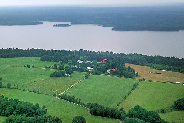 DC3 lennolta Jämillä